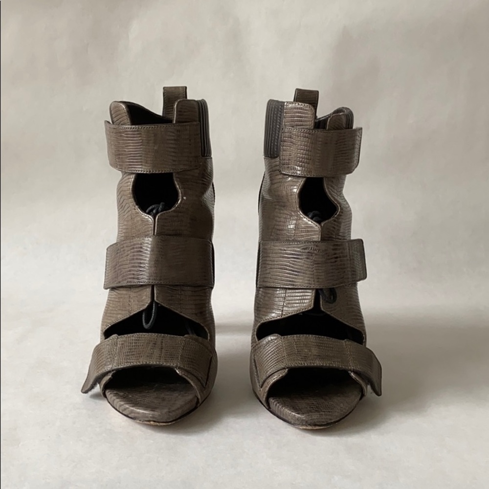 ALEXANDER WANG | NOEMI grey combat bootie , IT 37